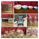 Electronics, Glassware, Quilts, and More!  