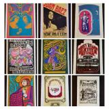 Classic Posters & Handbills + Pens from Rolex, Montblanc & Delta