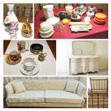 FURNITURE, GLASSWARE, & COLLECTIBLES - PICKUP WILL BE SATURDAY JULY 11 IN SAN ANTONIO, 78217