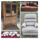 Fantastic Furnishings, Art, & Glassware!