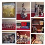 Giant Auction! Everything starts at $1! Waterford, Thomasville, Lladro, Baker Furniture, & More!