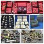 Silver Coins, Fine & Costume Jewelry, Sterling Flatware, Waterford - $1 Start, Ships For Christmas!