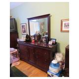 Matching dresser; set also includes chest and nightstand