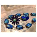 Miriam Haskell Easter Egg Art Glass