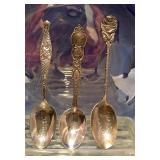 Sterling Souvenir Spoons 
