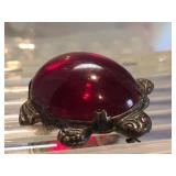 Lucite Jelly Belly Turtle 