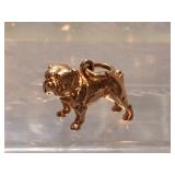 14K Gold French Bulldog 