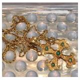 18K Gold European Cross 