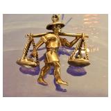 14K Asian Motif Charm 