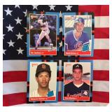 80's Baseball Cards Bo Jackson Curt Schilling Gorham Watson Sterling Thimbles Lalique Trifari  