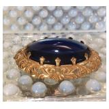 Miriam Haskell Art Glass Pin