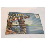 Fold out Souvenir Postcard