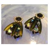 Signed Hobe Earrings