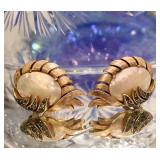 Crown Trifari Mother of Pearl 