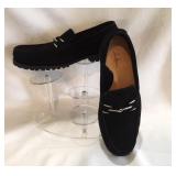 Black Suede Loafers