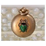 Art Deco Enamel Scarab 