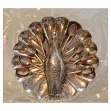 Sterling Silver Peacock