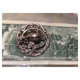 Art Nouveau Sterling Pin