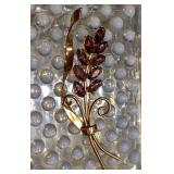 Coro Sterling Vermeil Pin