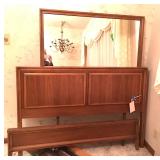 Broyhill Bed & Mirror