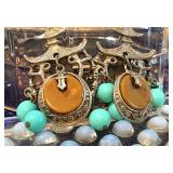 Bakelite & Acrylic Bead