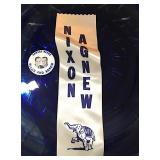 Pin Back Button & Ribbon