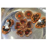 Renoir Copper Enamel Lot