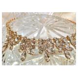 41 Hawthorn Crystal Rhinestone Choker Necklace 