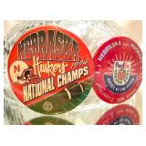 Husker Football Souvenir Pin Backs