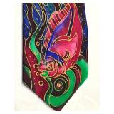 Artist Aquarium Silk Tie