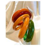 Butterscotch Marbled Green Blue 