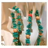 Peach Milk Glass Beads 