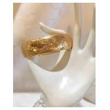 Antique Gold Filled Bangle Bracelet