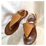 Bottega Veneta Intrecciato Leather Sandals 