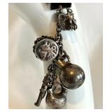Sterling Charms Bracelet 
