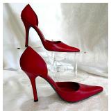 ALDO Stilettos Red Leather 