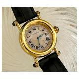 Cartier Diabolo 18K Gold Wristwatch 