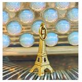 18K Gold Eiffel Tower Charm 