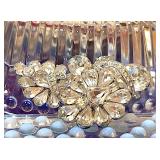 Eisenberg Rhinestone Brooch 