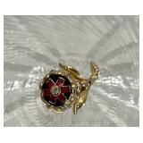 Corocraft Gene Verrecchio Camellia Fur Clip 