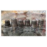 Antique Sterling Silver Thimbles 