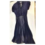Gorgeous WWII Era Sheer Dress 
