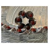 Danish Modern Sterling Amber Jewelry 
