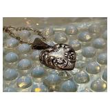 Sterling Silver Antique Heart Locket 