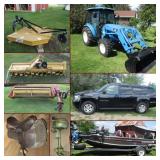 Tractor, Machinery, Boat, Farm and Household