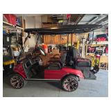 lAST DAY 50% OFF SATURDAY! CUSTOM GOLF CART Fort Myers Fixers And Furniture Mixer Estate Sale  