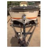 1985 SUPRA BEAST BOAT AND TRAILER