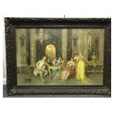 ANTIQUE FRAMED PICTURE
