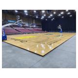 All Star Robbins Potable Basketball Court Complete On Line Auction