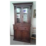 Drop front secretary